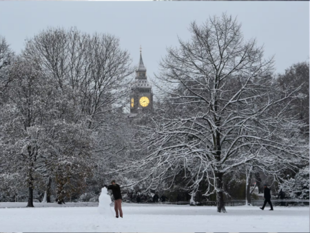 UK Met Office forecasts snowfall for November